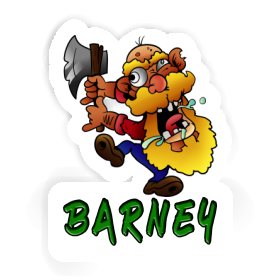 Forest Ranger Sticker Barney Image