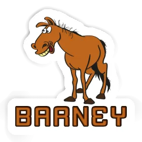 Barney Sticker Horse Image