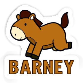 Barney Sticker Horse Image