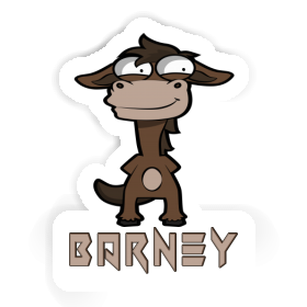 Sticker Standing Horse Barney Image