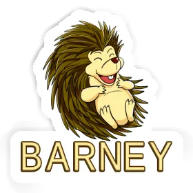 Sticker Hedgehog Barney Image