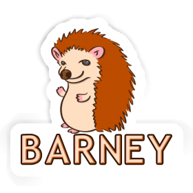 Barney Sticker Hedgehog Image