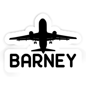 Barney Sticker Jumbo-Jet Image