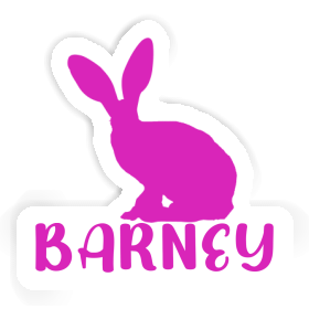 Sticker Barney Rabbit Image