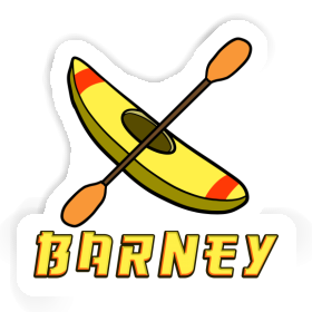 Sticker Barney Canoe Image