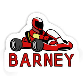 Sticker Kart Barney Image