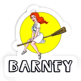 Sticker Barney Nurse Image