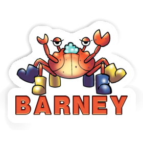 Sticker Crab Barney Image