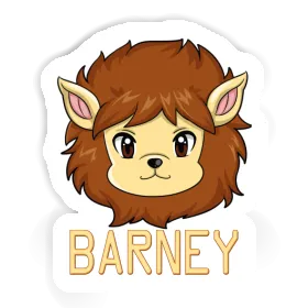 Lionhead Sticker Barney Image