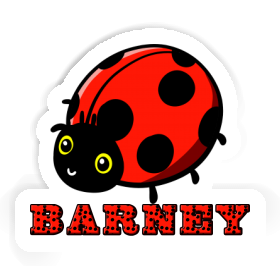 Sticker Ladybug Barney Image