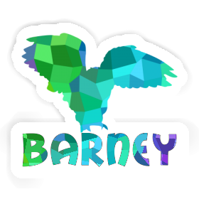 Sticker Owl Barney Image