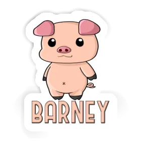 Barney Sticker Piggy Image