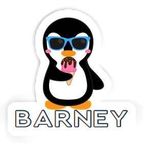 Penguin Sticker Barney Image