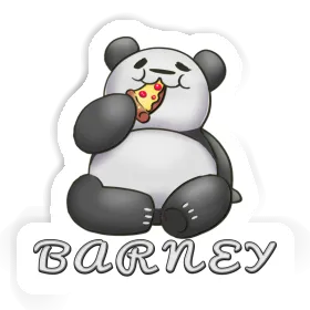 Pandabear Sticker Barney Image