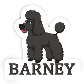 Barney Sticker Poodle Image