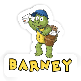 Postman Sticker Barney Image