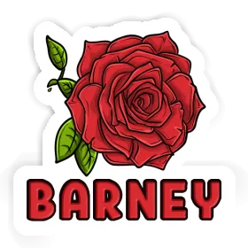 Barney Sticker Rose Image