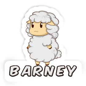 Sticker Sheep Barney Image