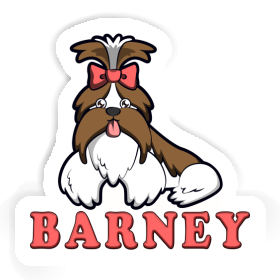 Sticker Shih Tzu Barney Image