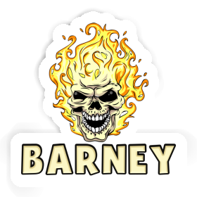 Firehead Sticker Barney Image