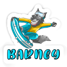 Barney Sticker Boarder Image