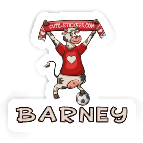 Sticker Barney Cow Image