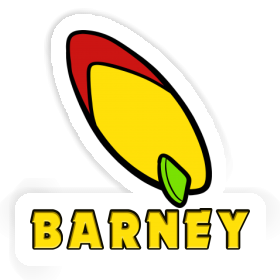 Sticker Surfboard Barney Image