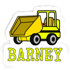 Sticker Front Tipper Barney Image