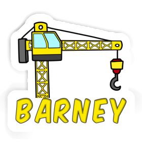 Sticker Tower Crane Barney Image