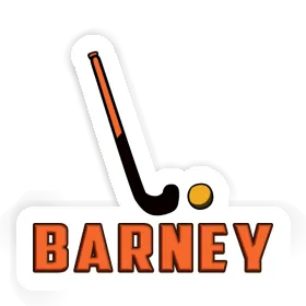 Barney Sticker Floorball Stick Image