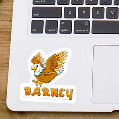 Eagle Sticker Barney Laptop Image