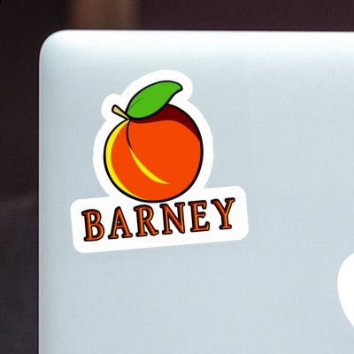 Barney Sticker Apricot Laptop Image