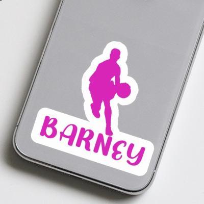 Sticker Barney Basketball Player Gift package Image