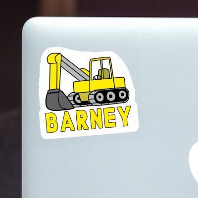 Barney Autocollant Pelleteuse Laptop Image