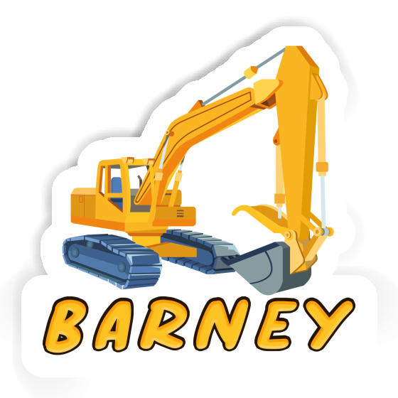 Barney Sticker Excavator Gift package Image