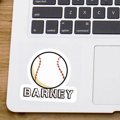 Aufkleber Baseball Barney Notebook Image