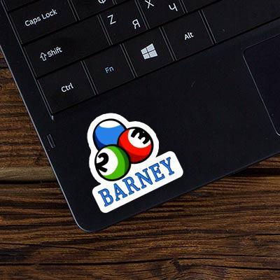 Sticker Billiard Ball Barney Gift package Image