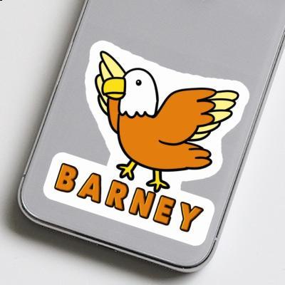 Vogel Aufkleber Barney Laptop Image