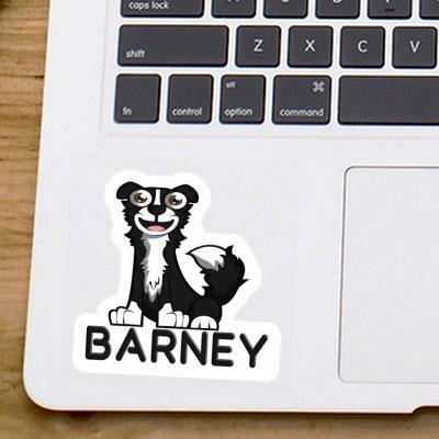 Barney Sticker Border Collie Image