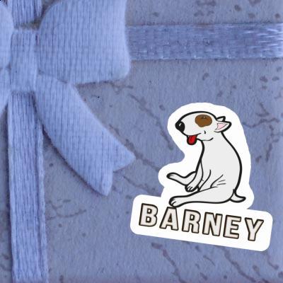 Sticker Bull Terrier Barney Laptop Image