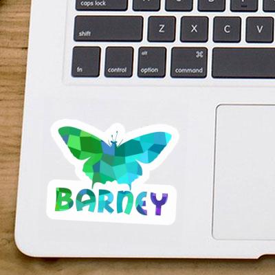 Butterfly Sticker Barney Image