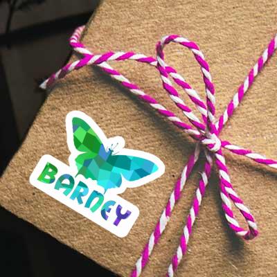 Butterfly Sticker Barney Laptop Image