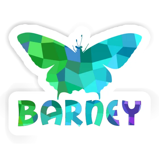 Butterfly Sticker Barney Notebook Image