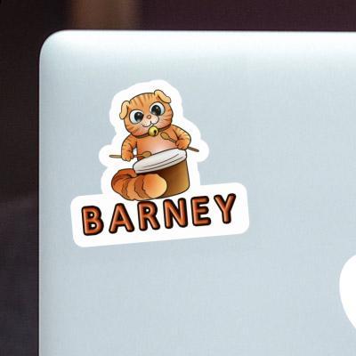 Sticker Drummer Barney Gift package Image