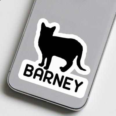 Chat Autocollant Barney Gift package Image