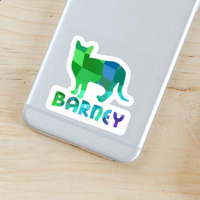 Katze Aufkleber Barney Gift package Image