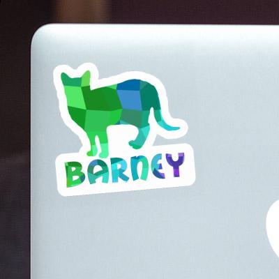 Barney Autocollant Chat Laptop Image