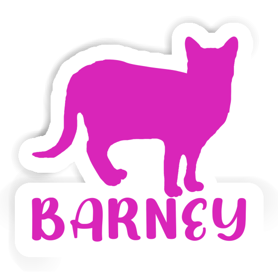 Barney Sticker Katze Gift package Image