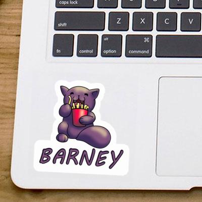 Barney Autocollant Chat Gift package Image