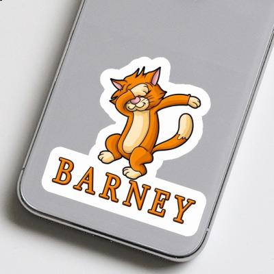 Autocollant Chat Barney Gift package Image